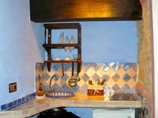 Keuken van appartement Kasba